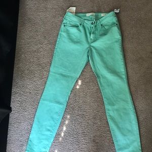 Mint green pants